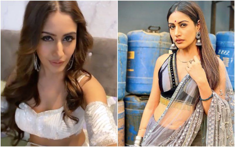 Naagin 5: Surbhi Chandna Yet Again Flaunts Her Unconventional Saree Look; Showcases The Perfect Blend Of Desi And Sexy