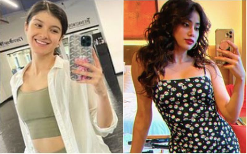 Shanaya Kapoor And Janhvi Kapoor's Opposite Weekend Moods: Former Lazes Around At The Gym While Latter Sweats It Out Intensely- See Pics