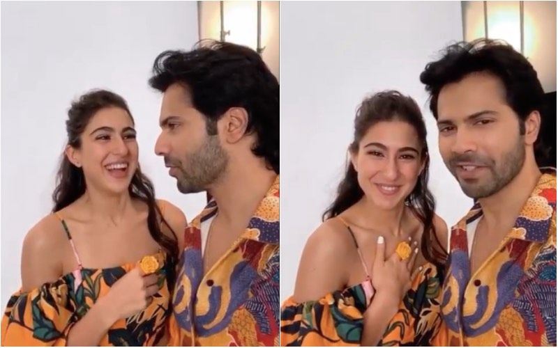 Coolie No 1: Sara Ali Khan Leaves Varun Dhawan Speechless With Her Hilarious 'Knock Knock' Joke; Latter Exclaims 'Oh God' – Video
