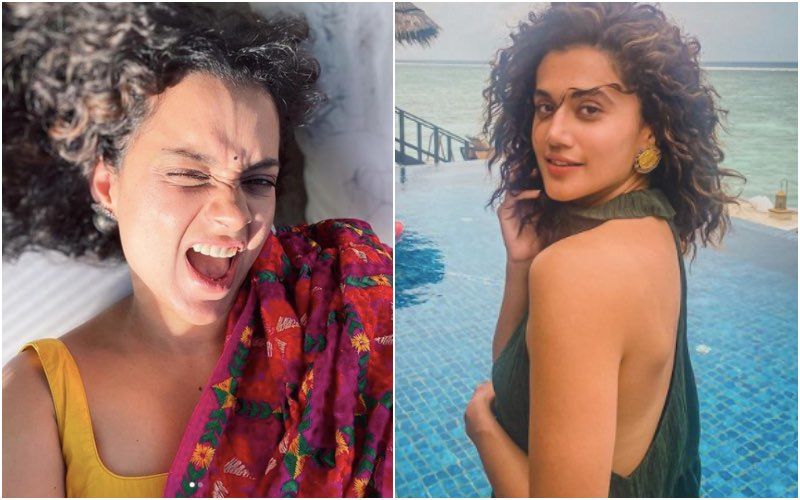 Kangana Ranaut Is ‘Flattered’ After A Fan Says Taapsee Pannu Copied Her Photoshoot; Says: ‘I Am The Most Mimicked Superstar After Mr Bachchan’