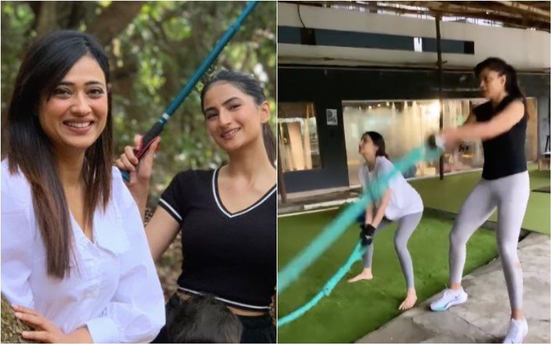 Shweta Tiwari And Palak Tiwari’s Intense Workout Will Motivate You To Hit The Gym Right Away; Mother-Daughter Duo Slaying And How-Watch