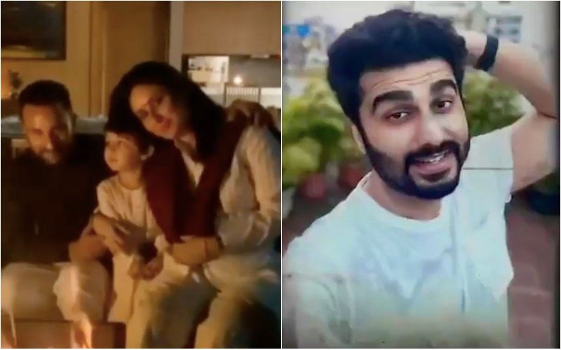 Kareena Kapoor Khan Shares A Candid Moment Of Taimur Resting On His Abba Saif's Shoulders But The Internet Is Thanking Arjun Kapoor For It, Here's Why