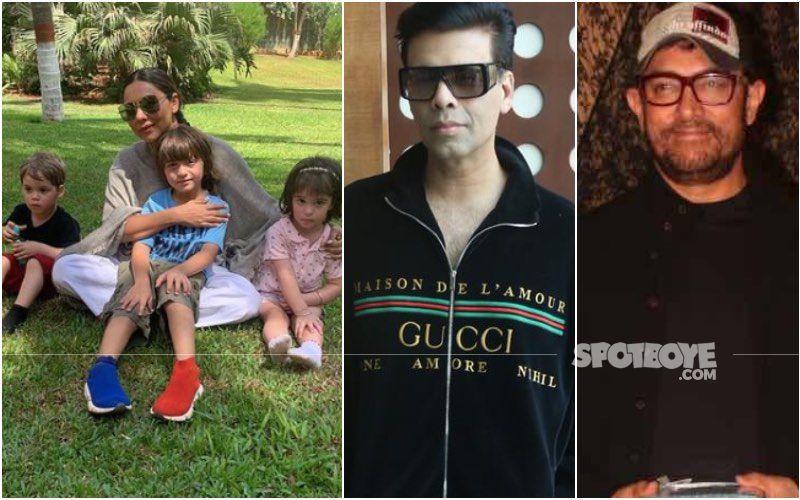 Gauri Khan-Karan Johar-Aamir Khan Spotted At Gateway Of India With Kids AbRam, Yash-Roohi And Azad; Where Are They Headed To?