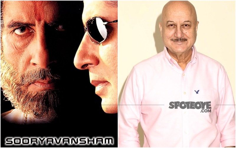 Anupam Kher Gives A Hilarious Response To Channel Promoting Amitabh Bachchan’s Sooryavansham For The Millionth Time