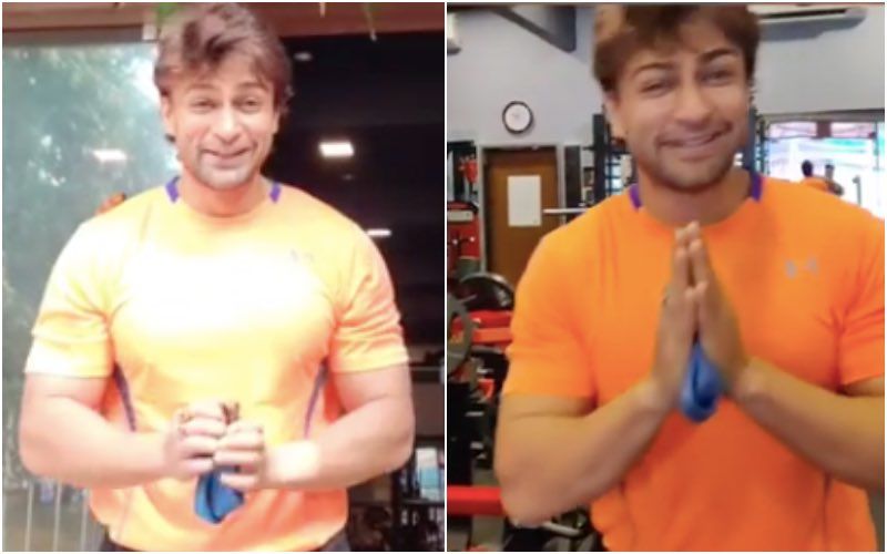 Actor Shalin Bhanot Welcomes Gym Opening With A Kyunki Saas Bhi Kabhi Bahu Thi Twist