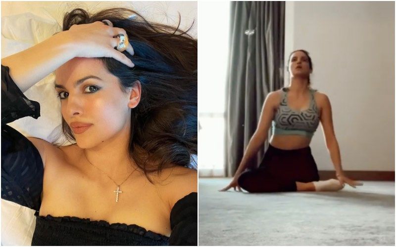 Hardik Pandya’s Wife Natasa Stankovic Shows Netizens How To Stretch Well After An Intense Workout; Fans Call Her ‘Santoor Mom’