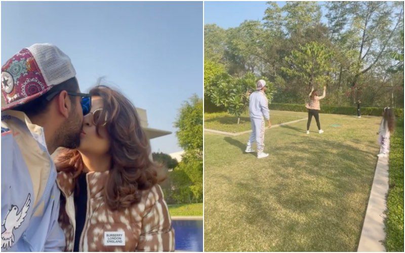 Ayushmann Khurrana And Tahira Kashyap Enjoy A Fun Outing With Kids; Couple Steals A Kiss Amid Cricket Match – VIDEO