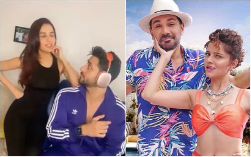 Bigg Boss 14’s Jasmin Bhasin Irritates Aly Goni As He Listens To A Song On Headphones; Jasly Cutely Recreate Abhinav Shukla-Rubina Dilaik’s Marjaneya – VIDEO