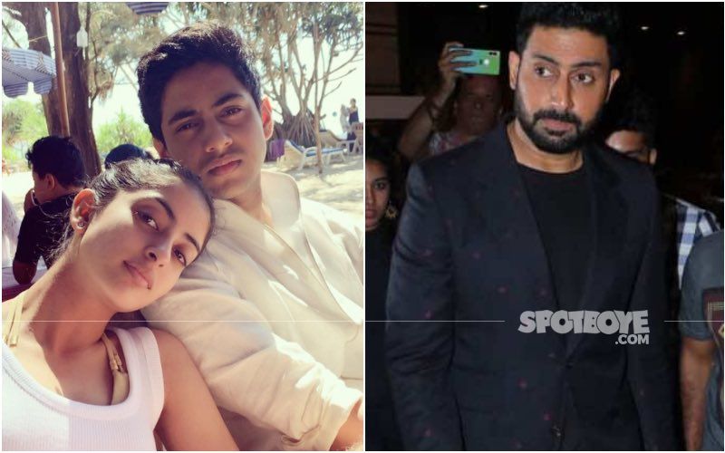 Amitabh Bachchan’s Grand-Daughter Navya Naveli Treats Fans With The Cutest Throwback Picture With Agastya But The Internet Is Thanking Abhishek Bachchan For It
