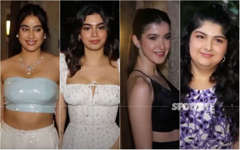 Rhea Kapoor-Karan Boolani’s Wedding Party: Kapoor Sisters Janhvi, Khushi, Shanaya And Anshula Splash Summer Vibes Amidst Gloomy Monsoon- WATCH VIDEO
