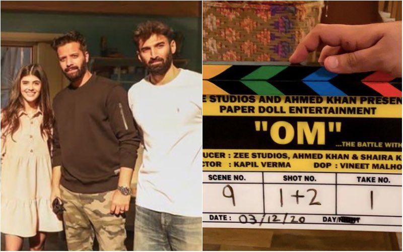 Om: The Battle Within: Aditya Roy Kapur And Sanjana Sanghi Kick Start Their Shoot; Gives A Little Peek Of Day 1 From The Sets - See Pics