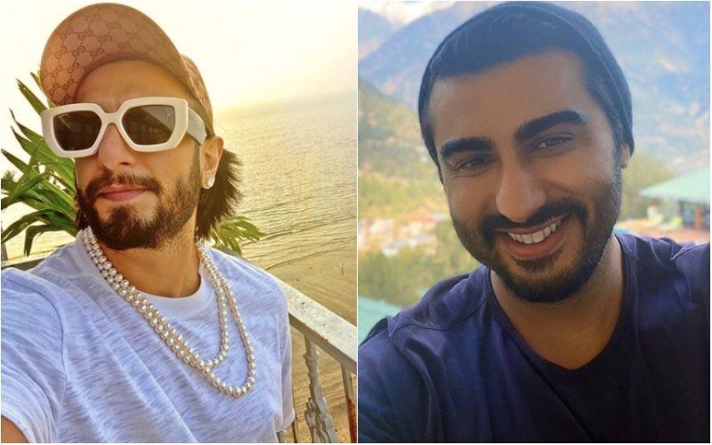 Ranveer Singh Enjoys 'Haseen Mausam' With Cool Shades And Pearl Necklace; Arjun Kapoor Hilariously Comment: 'Tu Heera Nahi Moti Hai'