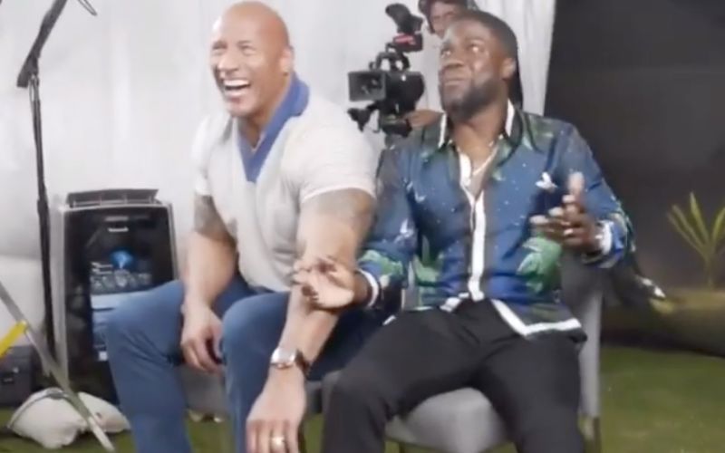 Jumanji The Next Level: Kevin Hart Is Sh** Scared Of Butterflies, Making Dwayne Johnson Happy AF! – VIDEO