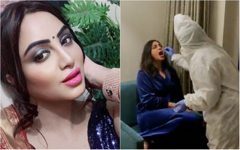 Bigg Boss 14: Arshi Khan Takes COVID-19 Test Before Entering The House; Indulges Into A Funny Banter With A Witty Nurse – VIDEO