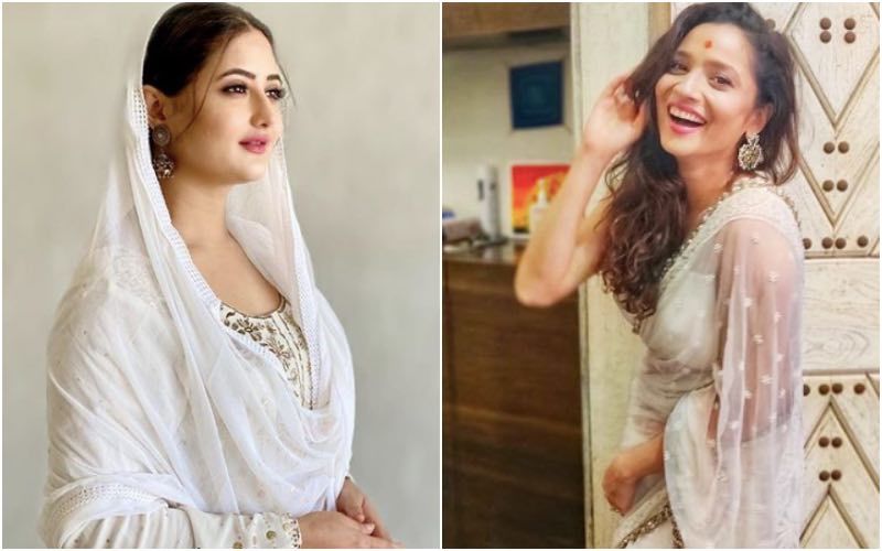 Rashami Desai And Ankita Lokhande Showcase Their Ethereal Bridal Avatar As They Sizzle In White - Whose Look Impressed You The Most?