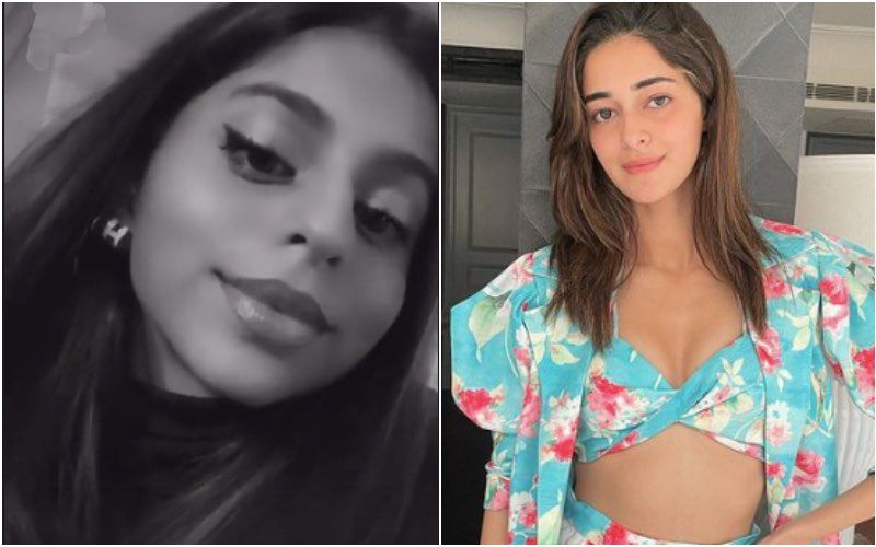Suhana Khan Oozes Retro Vibes As She Flaunts Her Perfect Winged Eyes; Bestie Ananya Panday Is Fresh As Daisy In Floral Separates - PICS HERE