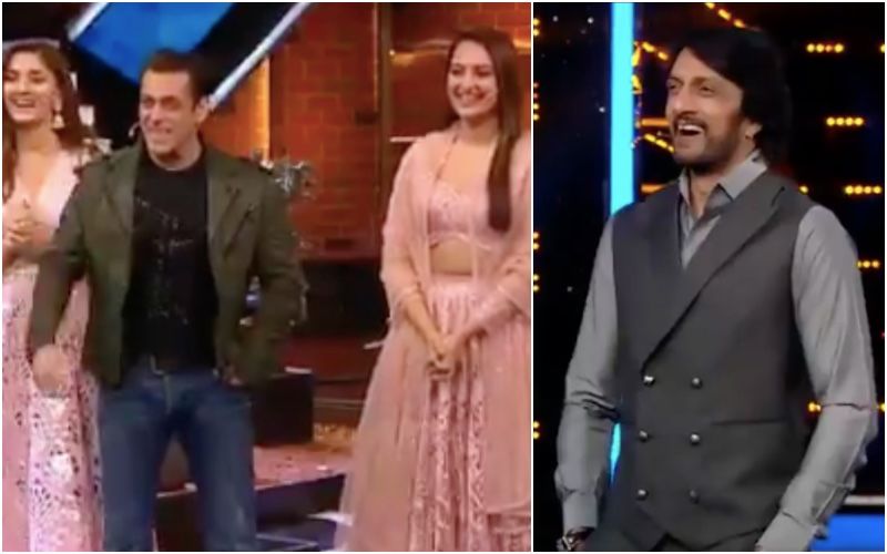 When Bigg Boss 13 Host Salman Khan And BB 7 Host Sudeep Kichcha Promoted Dabangg 3 In The Most Quirky Way
