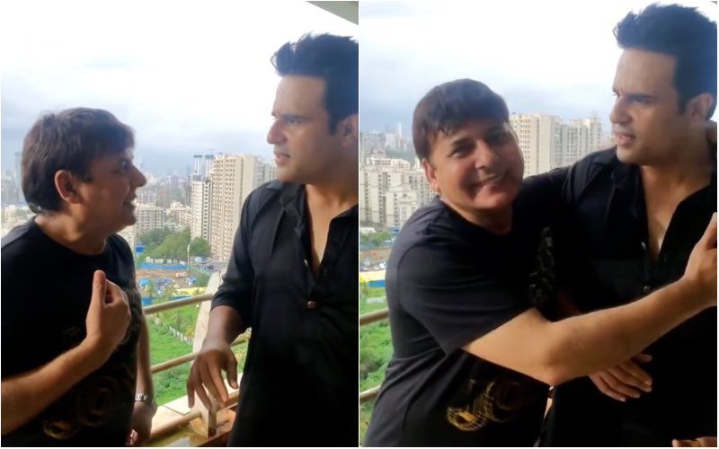 Krushna Abhishek Refuses To Recognise Friend Sudesh Lehri Without A Mask; This Reunion Video Will Crack You Up- Watch