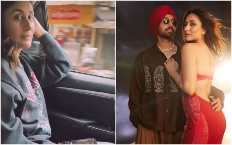 Crew Song Naina Is Kareena Kapoor’s New Obsession; Actress Chills To Diljit Dosanjh’s Track While Having A Drive – WATCH