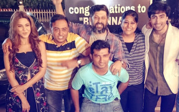 In Pics: Jennifer Winget & Harshad Chopda Celebrate 100 Episodes Of Bepannah