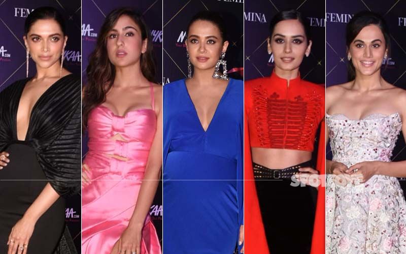 BEST DRESSED & WORST DRESSED At Femina Beauty Awards 2019: Deepika Padukone, Sara Ali Khan, Surveen Chawla, Manushi Chhilar Or Taapsee Pannu?