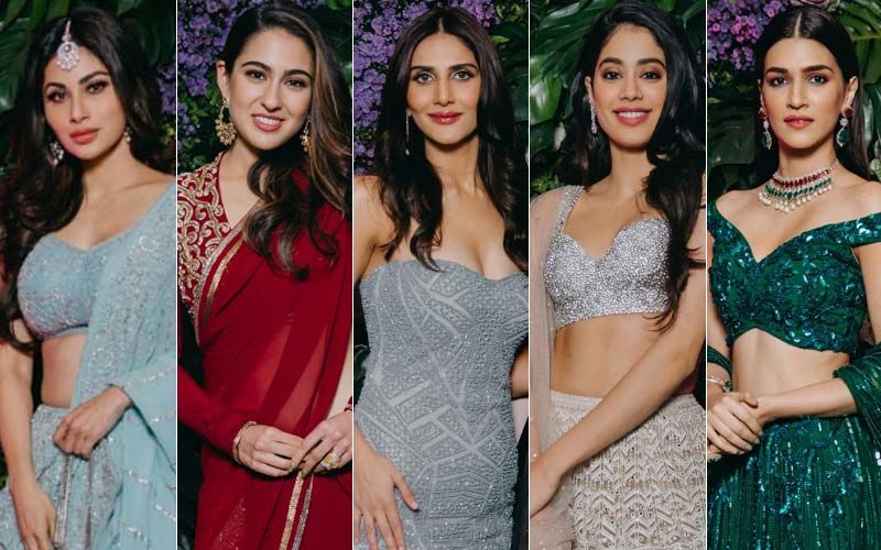 BEST DRESSED & WORST DRESSED At Dinesh Vijan’s Wedding Reception: Mouni Roy, Sara Ali Khan, Vaani Kapoor, Janhvi Kapoor Or Kriti Sanon?