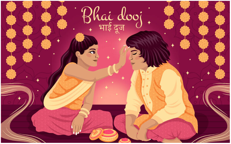 Happy Bhai Dooj 2023: Best wishes, GIFs, Images, WhatsApp Messages, Greetings, And Facebook Status To Share With Your Siblings