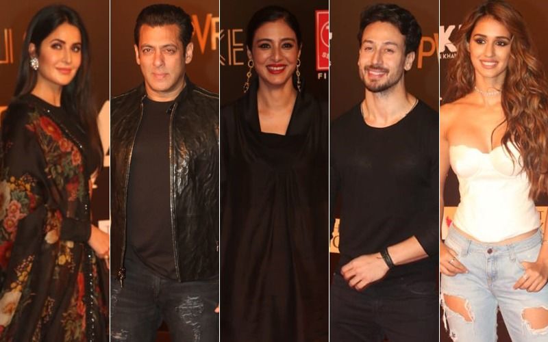Bharat Grand Premiere: Salman Khan-Katrina Kaif, Disha Patani-Tiger Shroff, Tabu, Sunil Grover Arrive In Style