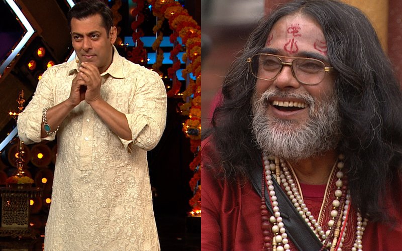 Bigg Boss 10, Day 13: Host Salman Khan Calls Swami Omji A Rising Star