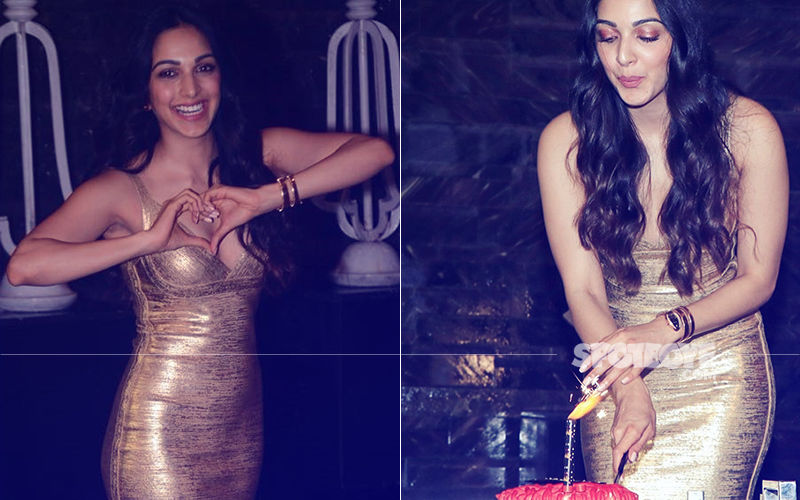 Birthday Girl Kiara Advani Shimmers In An Electric Dress; Sidharth, Dino, Sophie Swing By Her Party