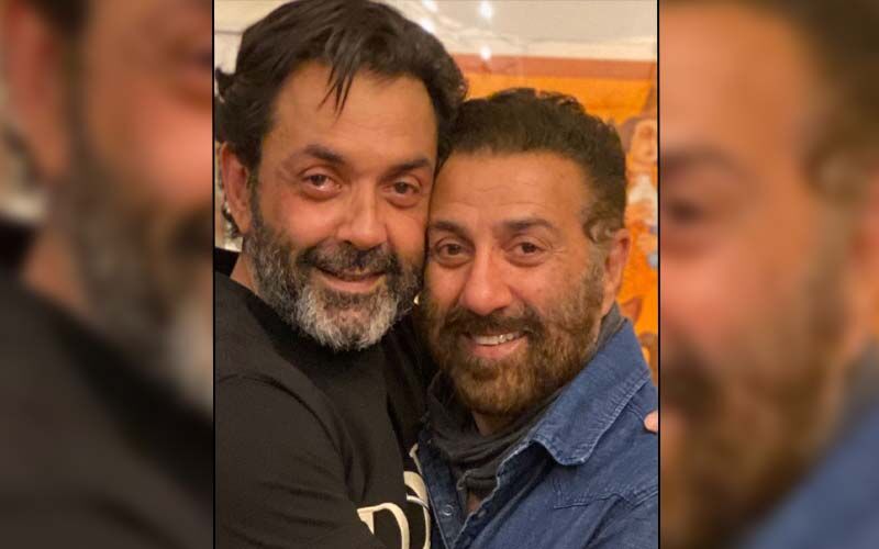 On Bobby Deol's Birthday, Sunny Deol Shares An Adorable Childhood Photo With His Brother; Pakistani Fan Wishes Him With A Cake, Actor REACTS -Pics Inside