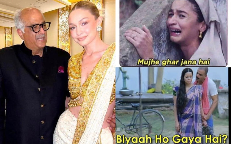 Boney Kapoor Holds Gigi Hadid By Waist In THIS Viral Photo; PIC Sparks Meme Fest On Twitter; Irked Fans Say, ‘Pehle Varun, Now Boney'