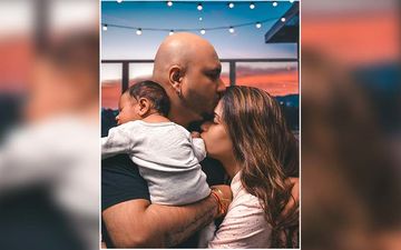 B Praak Shares Perfect Family Picture With Wife And Son