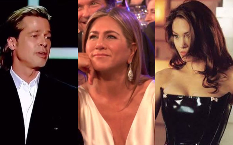SAG Awards 2020: Brad Pitt - Jennifer Aniston's EPIC Reunion Explodes Twitter; 'Angelina Is Pulling Her Hair Out'
