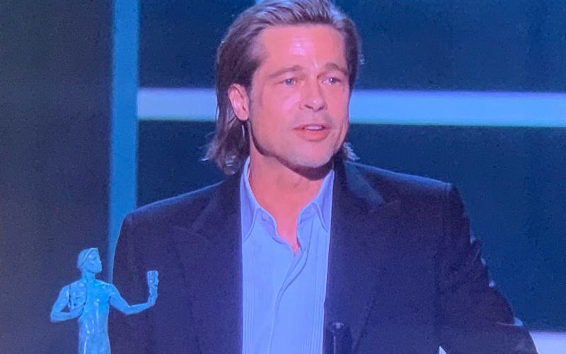 SAG Awards 2020: Swipe Right For Brad Pitt On Tinder; Actor Says Will Add Victory In His Bio