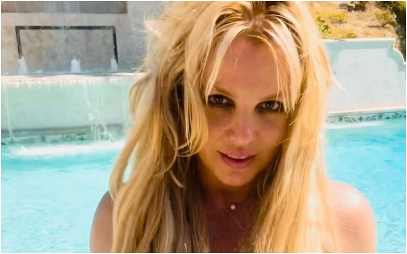 Britney Spears Goes TOPLESS In Bright Yellow Bikini Bottoms For Sexy Poolside Photos-PICS INSIDE!