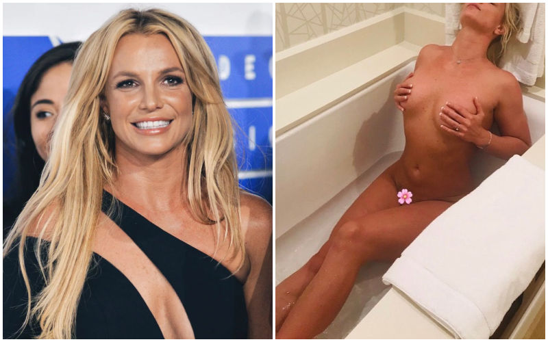 Britney Spears Poses NUDE In Bathtub! Singer’s Fans Are Deeply Worried As She Shares Bath Photos; Writes, She 'Likes To Suck'-PICS INSIDE!