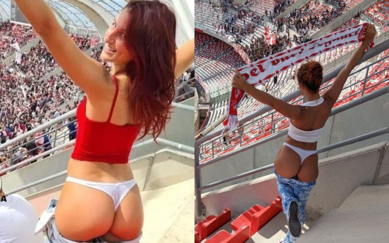 OnlyFans Model Faces Police Investigation For Flashing Her Butt At Football Matches; Coyote Cutee Likely To Land In BIG Trouble-REPORTS