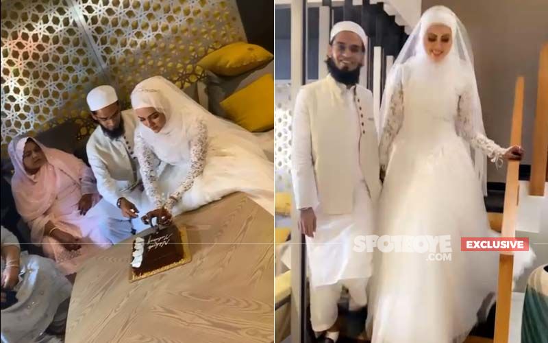 Sana Khan Weds Mufti Anas In Surat, After Quitting Showbiz - Exclusive Pics And Videos