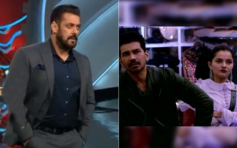 Bigg Boss 14 Weekend Ka Vaar SPOILER ALERT: Rubina Dilaik AGREES That Husband Abhinav Shukla Makes Her Look Weak; Salman Khan Schools The Couple