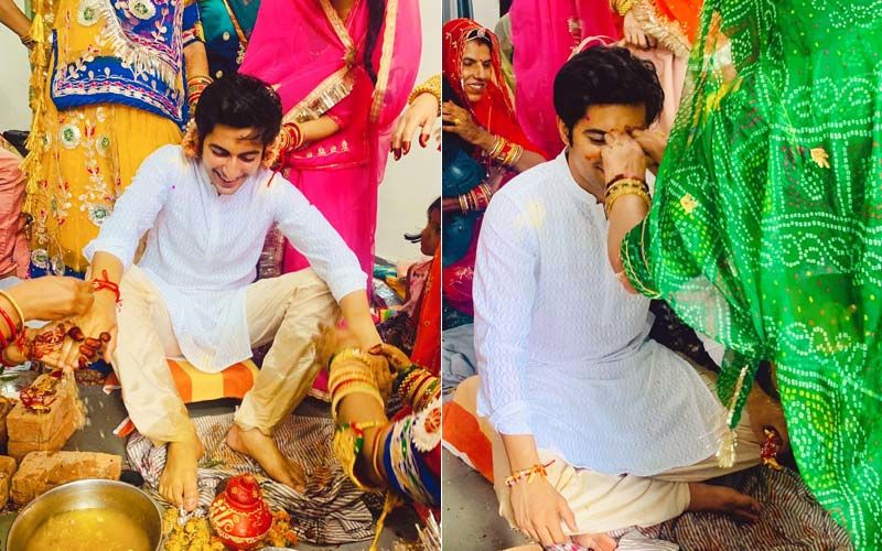 Pandya Store Actor Akshay Kharodia Is All Smiles In The Stills From His Haldi Ceremony- PICTURES