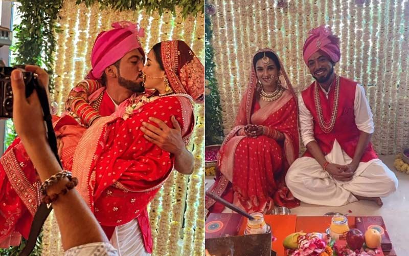 Shiny Doshi Ties The Knot With Boyfriend Lavesh Khairajani, Friend Vinny Arora Shares Pic Of The Couple Sealing Their Love With A Kiss