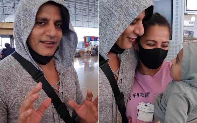 Naagin 3 Actor Karanvir Bohra Finally Meets His Co-star Anita Hassanandani With Her Son At The Airport; Says, 'The Best Plan Is By Chance'-Video