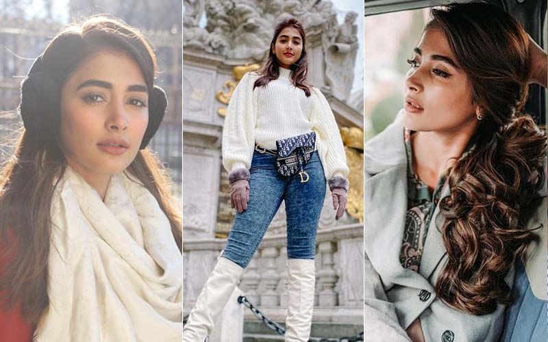 Pooja Hegde’s Winter Style Files In 10 Glossy Pictures: From Dramatic White Dress With Boots To A Sassy Christmas Outfit