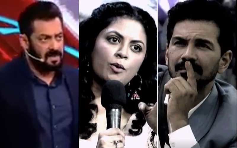 Bigg Boss 14: Salman Khan Lashes Out At Kavita Kaushik After She Says Abhinav Shukla Sent Her Lewd Messages; Khan Screams ‘Enough Is Enough, Kavita’