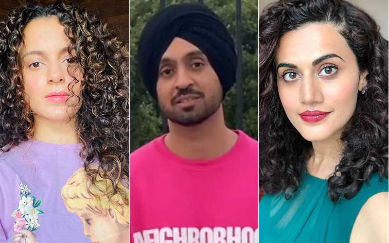 Kangana Ranaut Vs Diljit Dosanjh: Taapsee Pannu Express Disagreement As User Accuses B-Town Celebs Of Keeping Mum; Says ‘Hum Kuch Mayeno Mein ‘Outsiders’ Hi Rahenge’