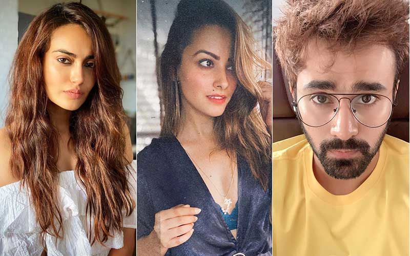 Actress Surbhi Jyoti Gives FRIENDS Anita Hassandani And Pearl V Puri A Classy Makeover And Must Say They Look Just Fine; Pic INSIDE