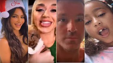 Kim Kardashian, Katy Perry, Ryan Reynolds, North West Sing Along To Mariah Carey's 'All I Want For Christmas'