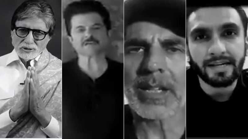 War Against Coronavirus: Amitabh Bachchan, Anil Kapoor, Akshay Kumar, Ranveer Singh Send Out A Message For Safety -WATCH