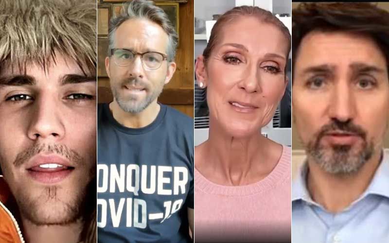 Justin Bieber, Ryan Reynolds, Celine Dion Join Canadian PM Justin Trudeau To Raise COVID-19 Relief Funds